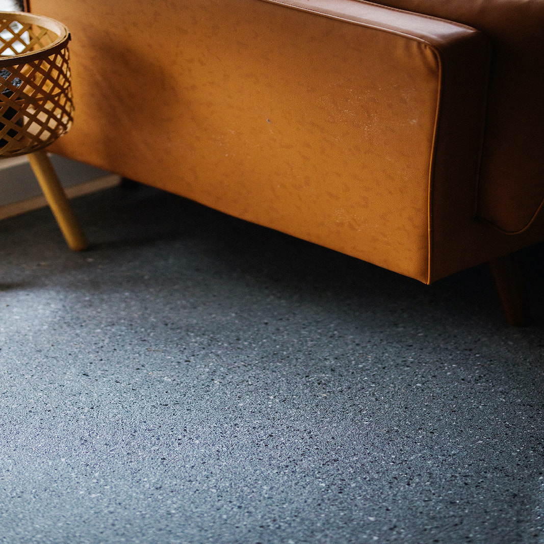 Night Fall flakes on an Endless Grey base 