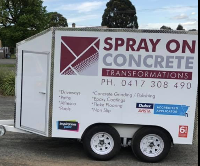 Spray On Concrete Transformations in Bendigo has more than 12 years experience, and a dedication to producing high quality outcomes with all his concreting resurfacing and sealing projects.