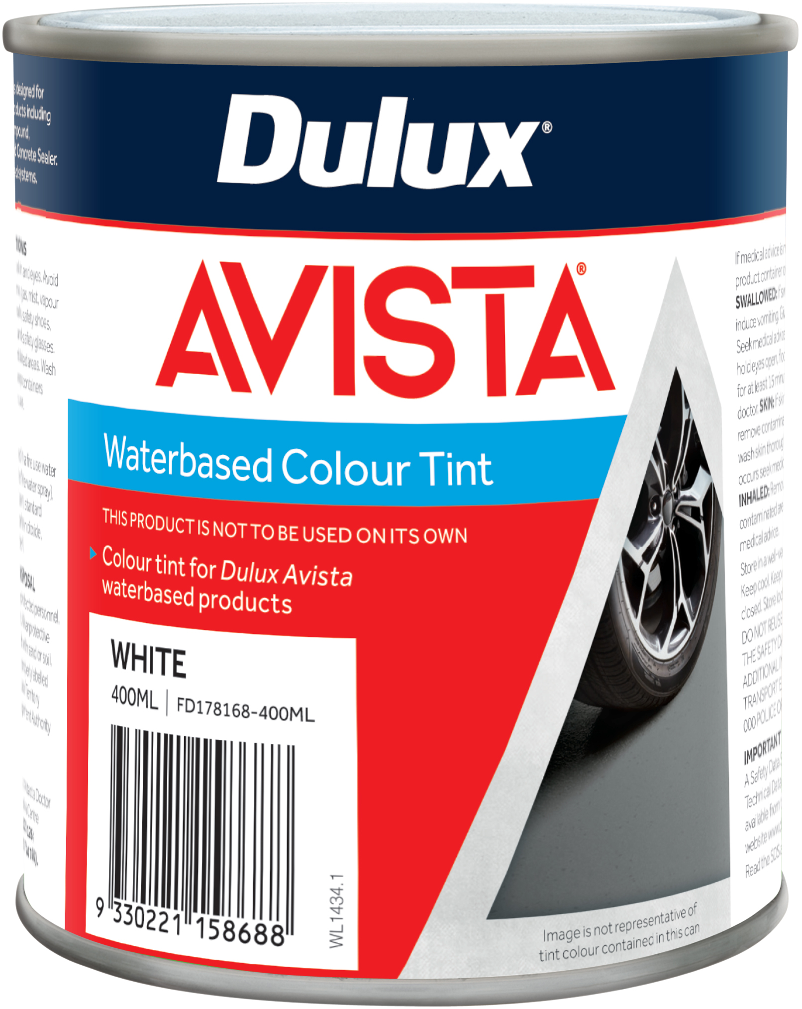 Dulux Avista Waterbased Colour Tint