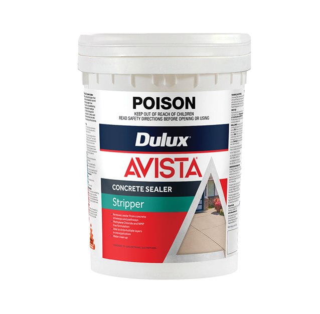 Dulux Avista Concrete Sealer Stripper Plasticpail 20Kg V2 FD278017 20L
