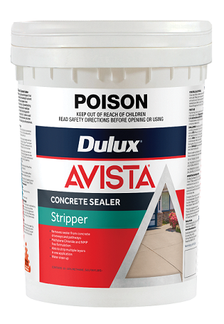 Dulux Avista Concrete Sealer Stripper Plasticpail 20Kg V2 FD278017 20L
