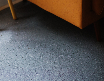 Night Fall Natural Stone Look Flake with Endless Grey base