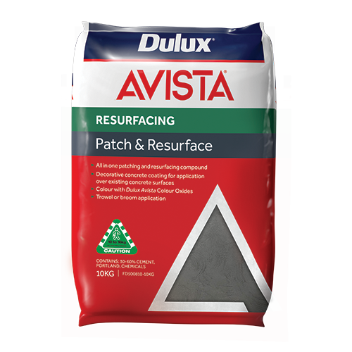 Dulux Avista Patch & Resurface 10KG Bag RENDER 500X500