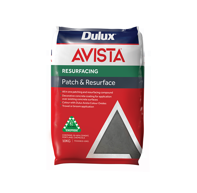 Dulux Avista Patch & Resurface 10KG Bag RENDER 500X500