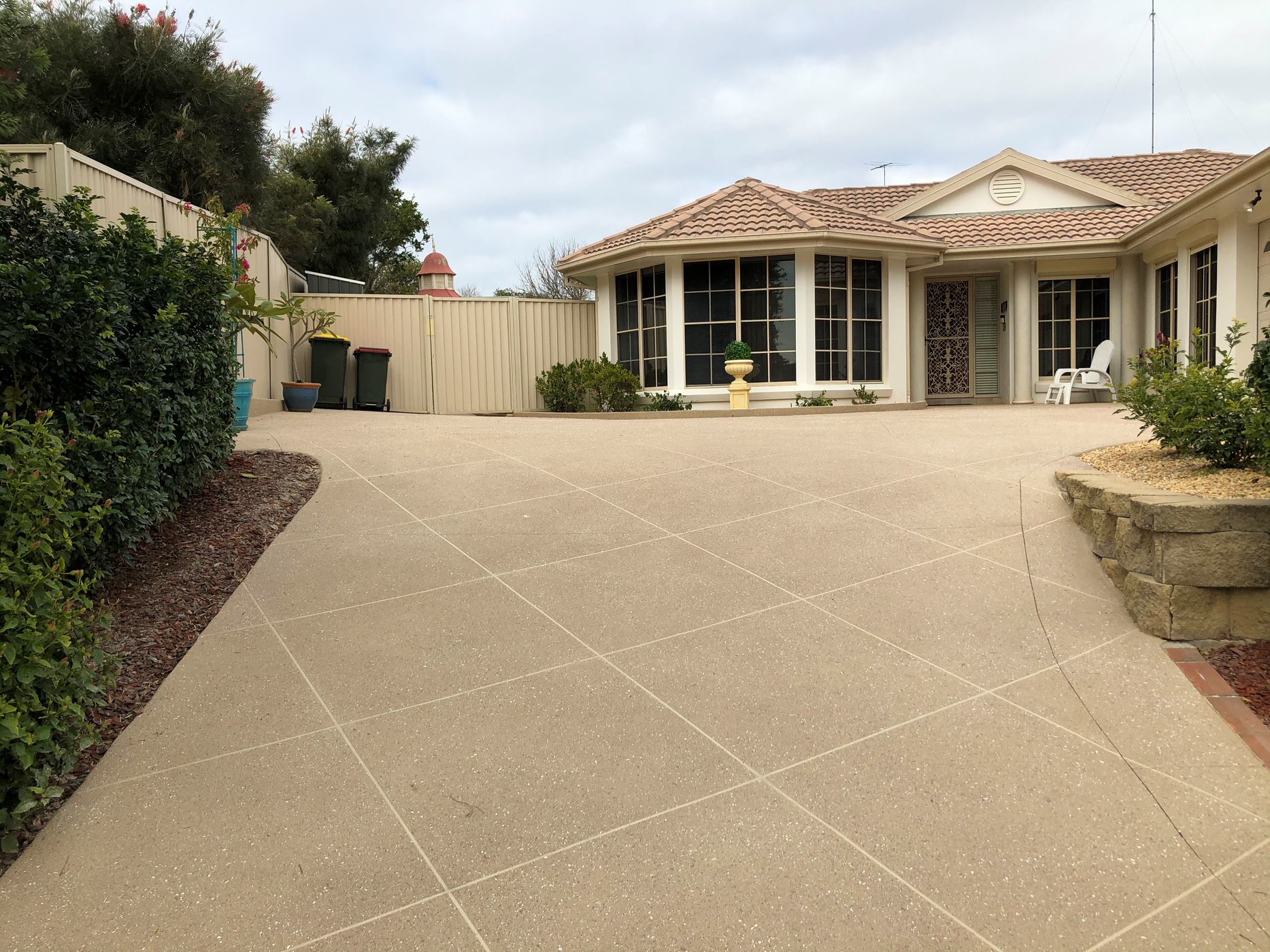 After resurfacing by Stallion Concreters in Sydney.