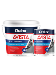 Dulux Avista Internal Flooring Waterbased Epoxy Part A And B GROUP FD400501 5L FD400500 5L