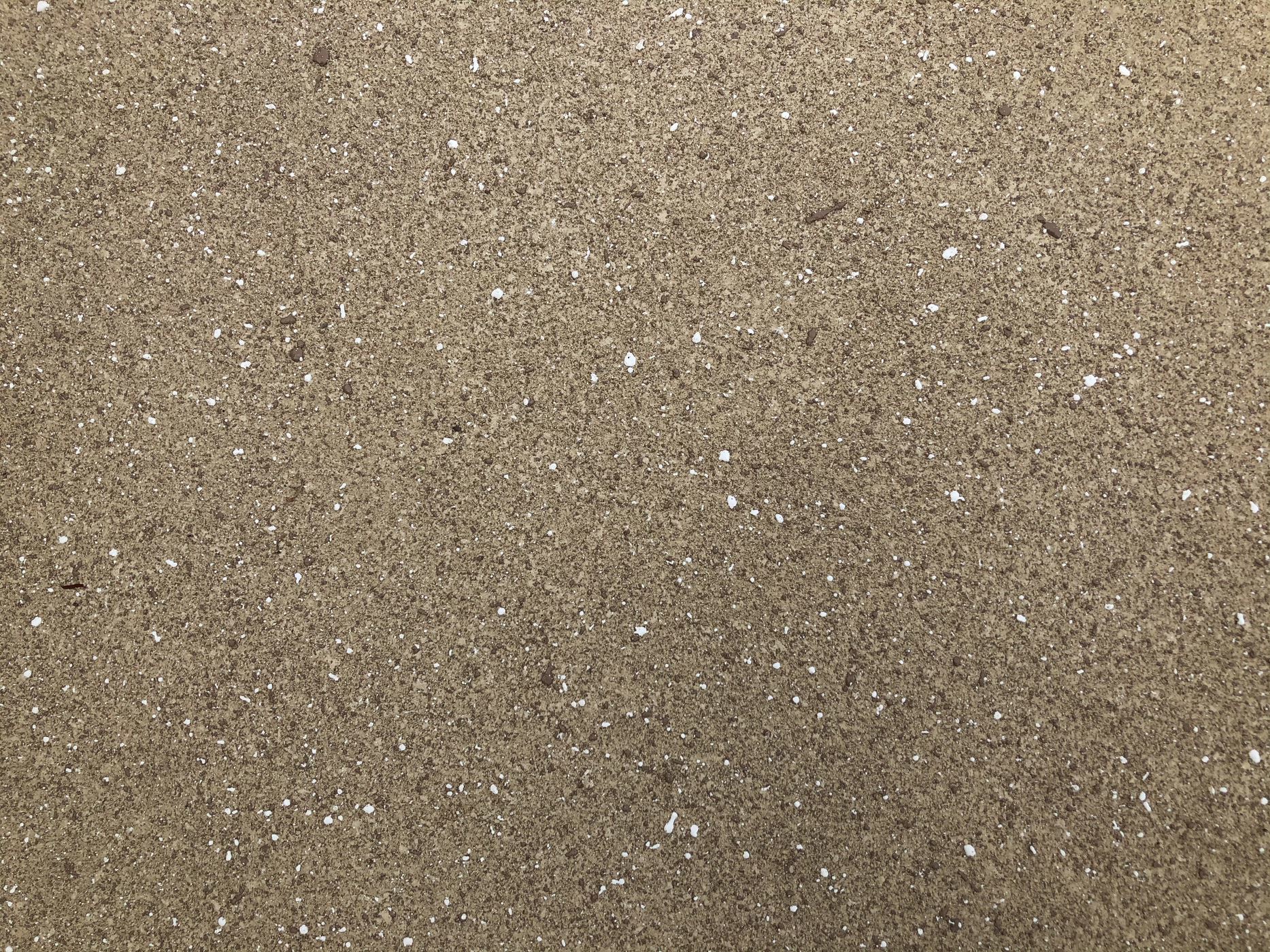 Stallion Concreters achieved this look with a Cream base coat and fleck coats of Lite Mocha and White.