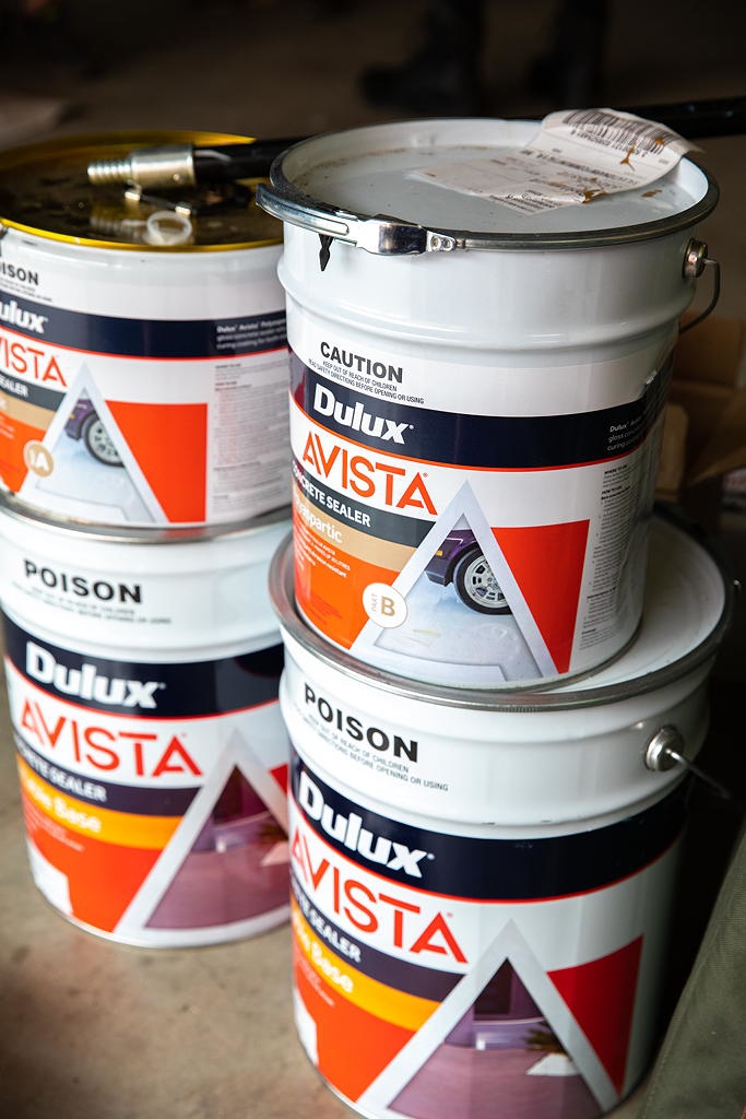 Other applications include shops, garage floors, hospitals, roadways, carparks, schools and the food and chemical industry.