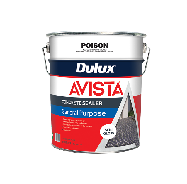 Dulux Avista Concrete Sealer General Purpose S G Metal Drum 20L V2