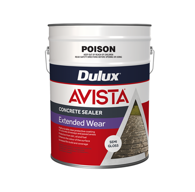 Dulux Avista Concrete Sealer Extended Wear Metal Drum 20L FD278053 20L