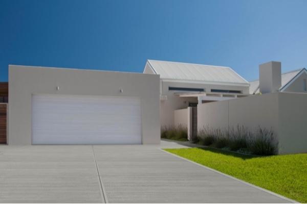 Colour Through in Ghost Grey with Broomed finish