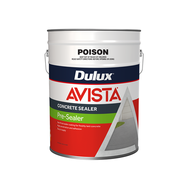 Dulux Avista Concrete Sealer Pre Sealer Metal Drum 20L FD278052 20L