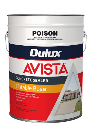 Dulux Avista Concrete Sealer Tintable Base Metal Drum 19L FD278063 19L