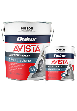 Dulux Avista Concrete Sealer 2 Pack Urethane Part A And B GROUP FD200555 8.75L & FD200556 1.25L