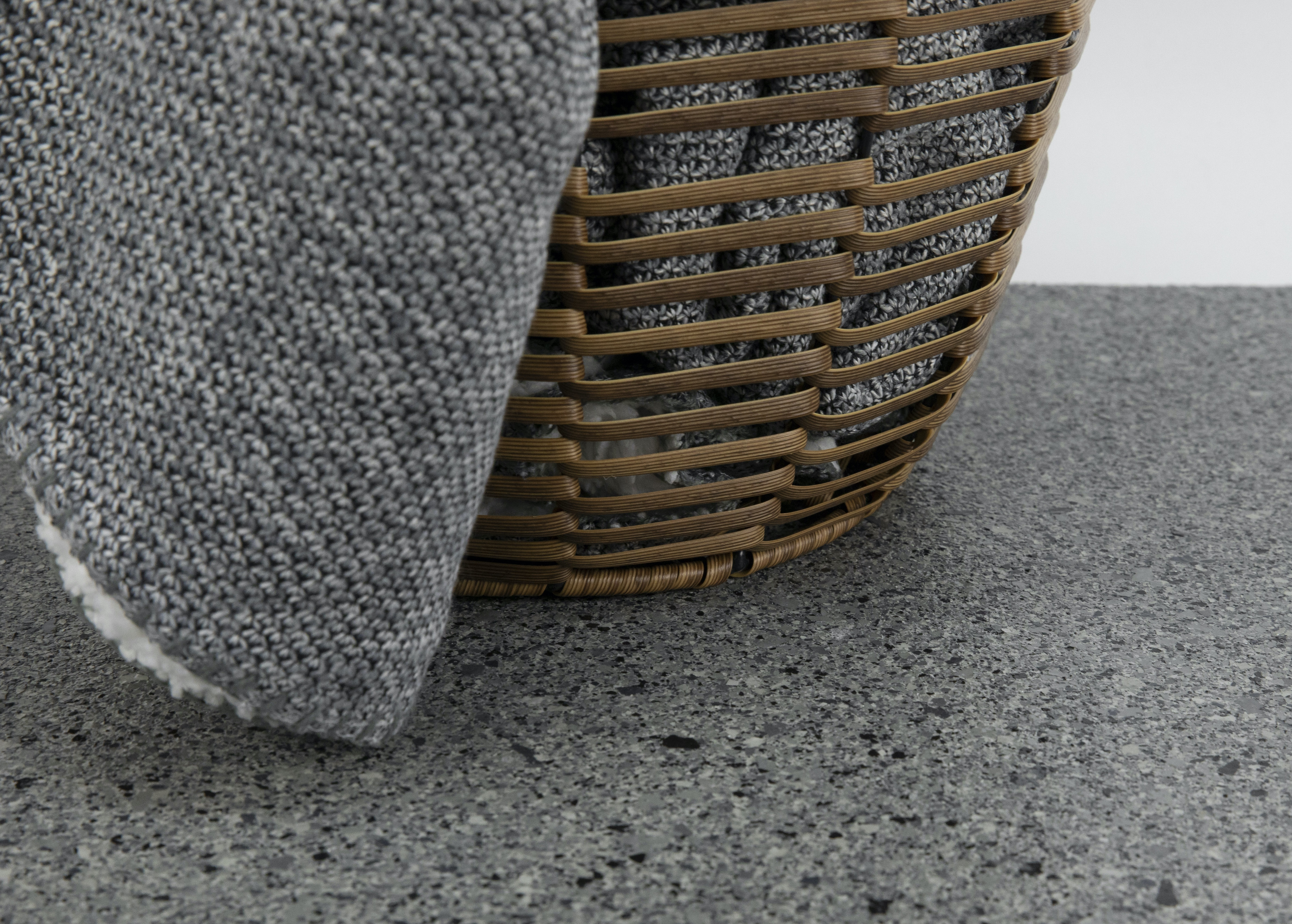 Another Trunk Grey base, with Natural Stone Look Flakes in Night Fall. 